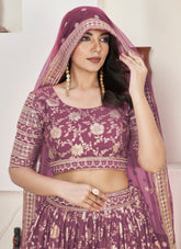 Rosy Brown Colour Lehenga Choli